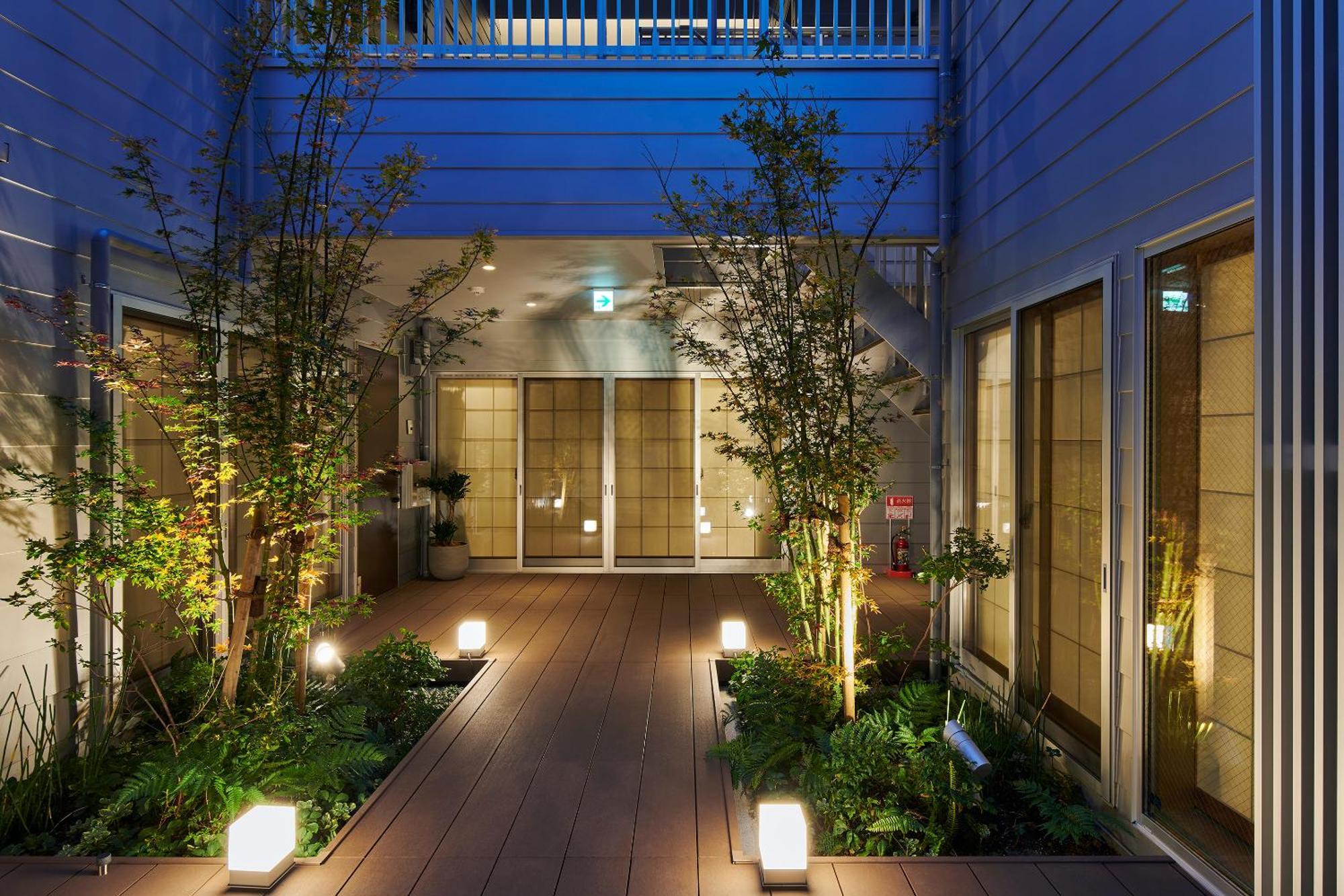 Reikyo Garden Osaka Aparthotel Exteriör bild
