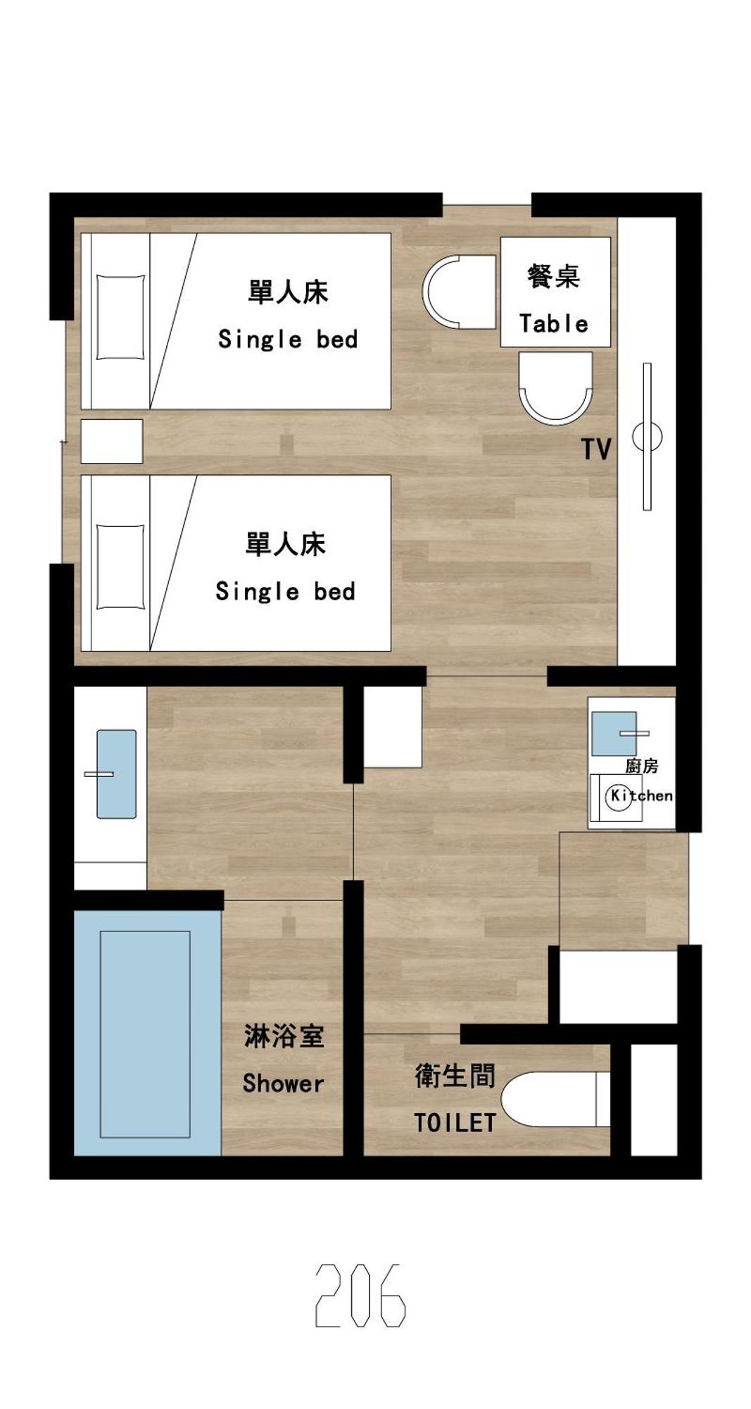 Reikyo Garden Osaka Aparthotel Exteriör bild