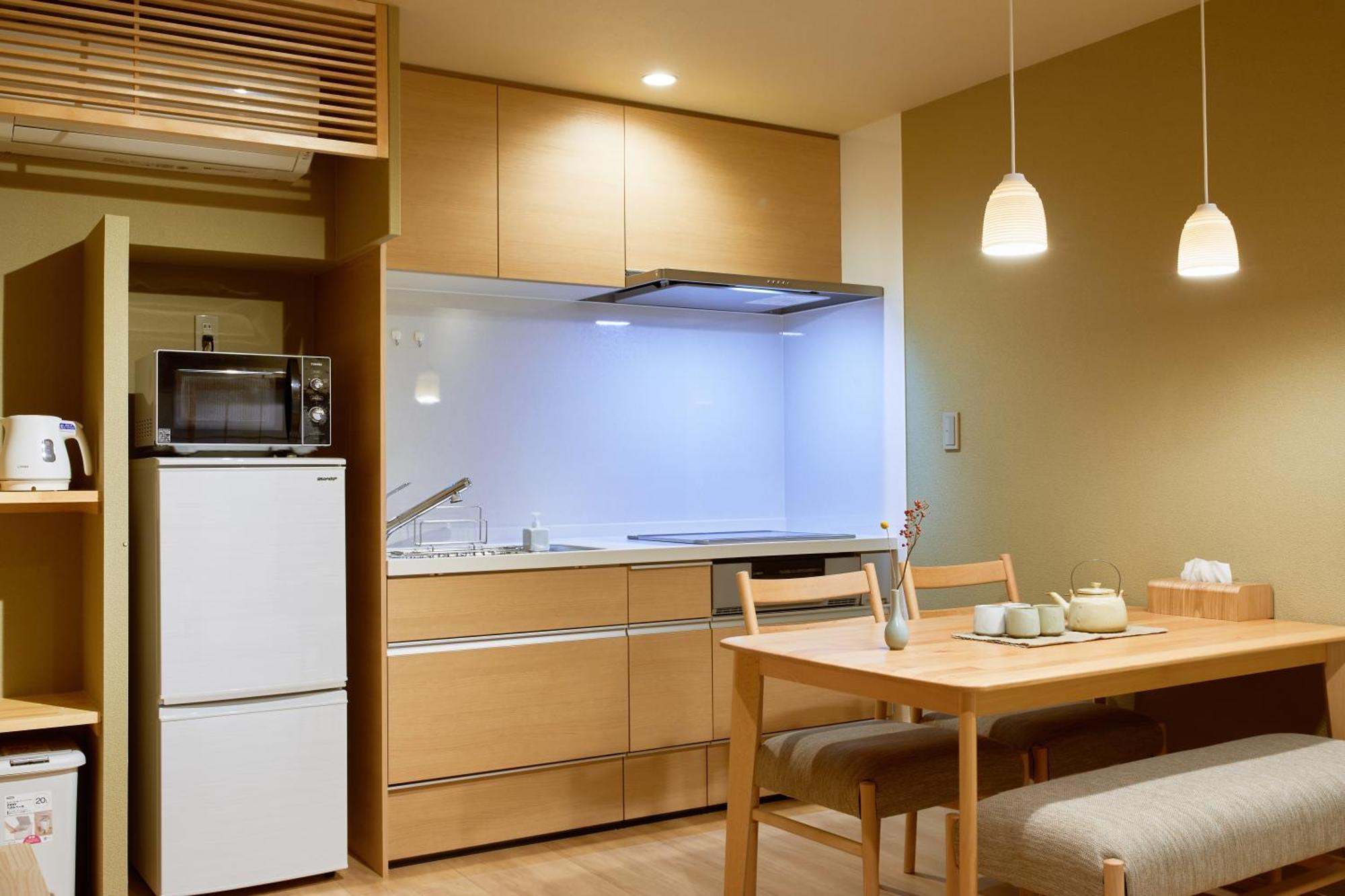 Reikyo Garden Osaka Aparthotel Exteriör bild